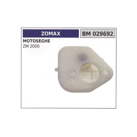 Filtre à air ZOMAX pour tronçonneuse ZM 2000 029692 | Newgardenstore.eu