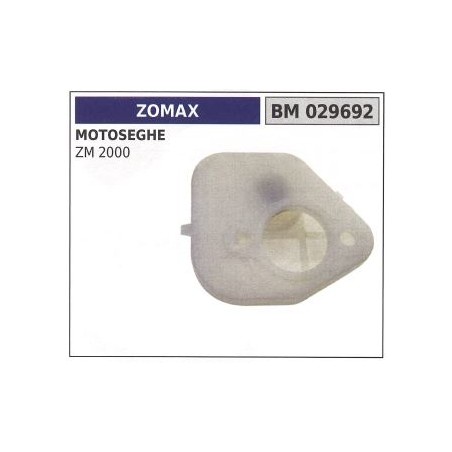 Filtro aria ZOMAX per motosega ZM 2000 029692 | Newgardenstore.eu