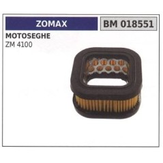 ZOMAX air filter for ZM 4100 chainsaw 018551