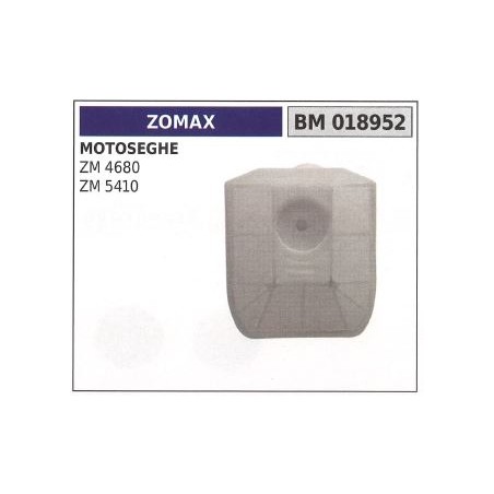 Filtro aria ZOMAX per motosega ZM 4680 5410 018952 | Newgardenstore.eu