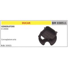 Convogliatore aria DUCAR per generatore D 2000i | Newgardenstore.eu