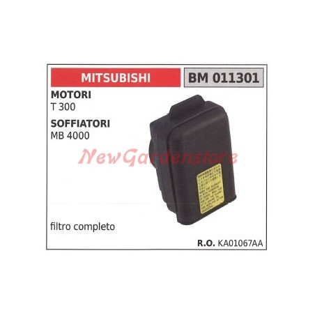 Filtro aria supporto MITSUBISHI motore decespugliatore tagliasiepe KA01067AA | Newgardenstore.eu