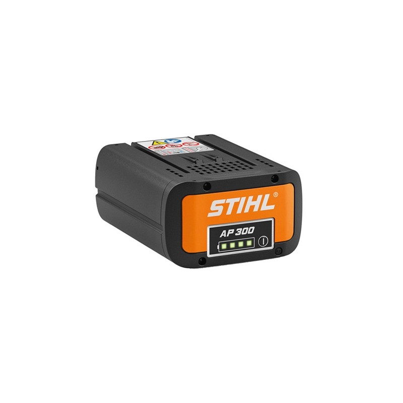Batteria STIHL AP300 tensione 227 Wh 36 V con indicatore led