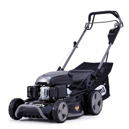 AMA TRX-48P petrol lawnmower, 196 cc, 48 cm cutting width, 75 L grass catcher