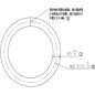 Anillo de sellado de cavidad principal ORIGINAL Sunseeker 16600915-05