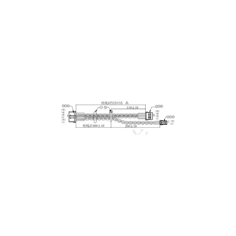 Anschlusskabelbaum für Positionierungsplatine ORIGINALMARKE  SUNSEEKER  16600863-01