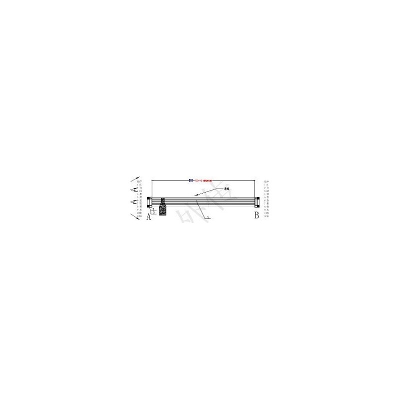 Mainboard-algorithm board communication connection harness ORIGINAL Sunseeker 16600874-01