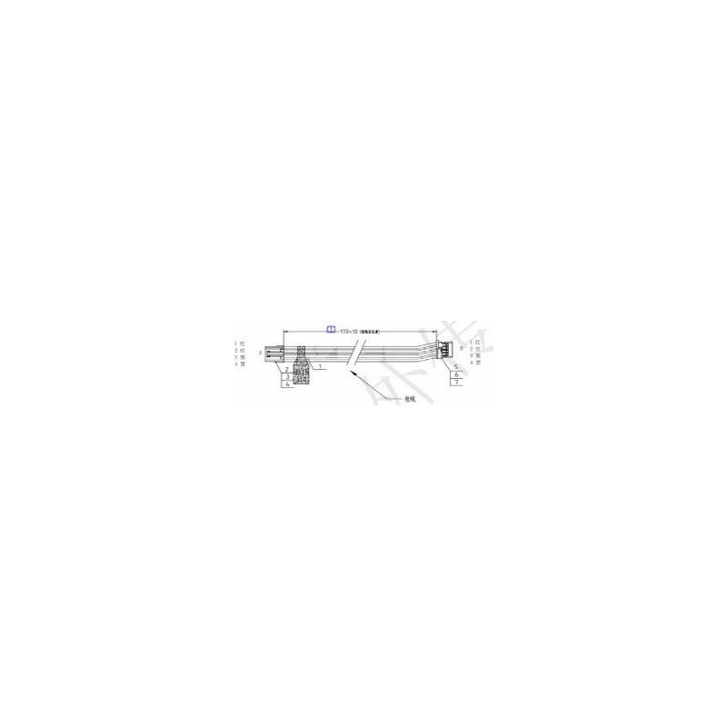 Cablaggio di collegamento dell'alimentatore della scheda madre-algoritmo ORIGINALE Sunseeker 16600875-01 PER X3/X5/X7