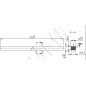 Striscia magnetica inferiore di ricarica ORIGINALE Sunseeker 16601099-01 PER X5/X7