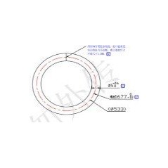 Anillo de sellado de la cámara principal ORIGINAL Sunseeker 16600915-01 | Newgardenstore.eu