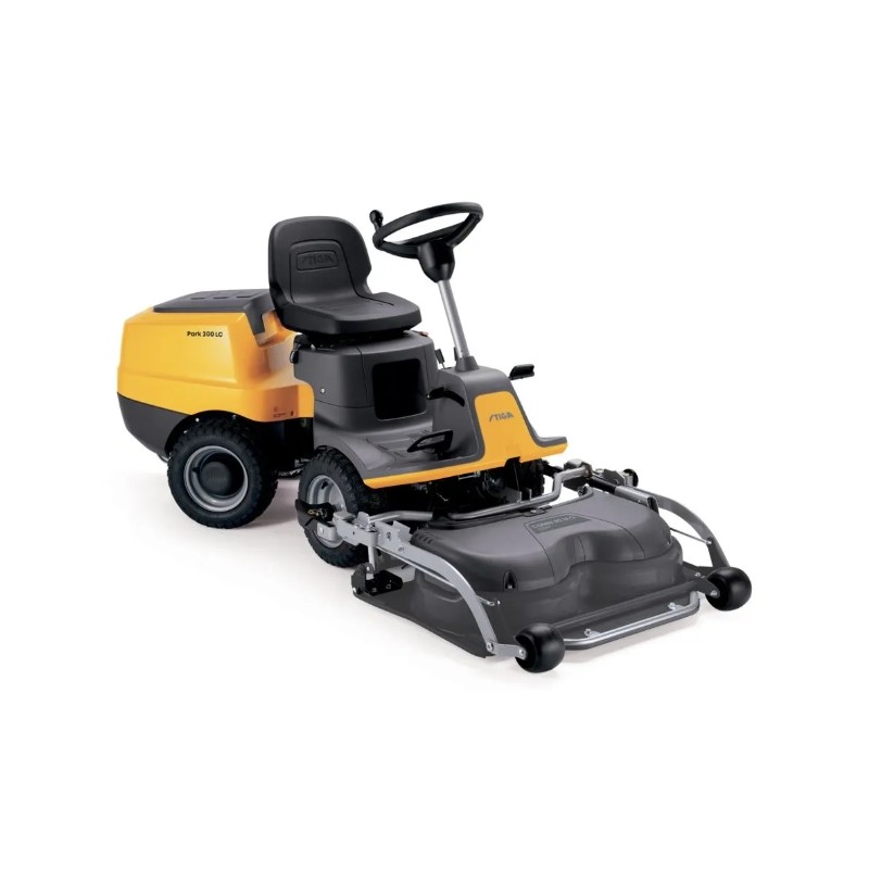 Tondeuse autoportée à essence STIGA Park 300 LC 414 cm3 avec plateau de coupe avant inclus