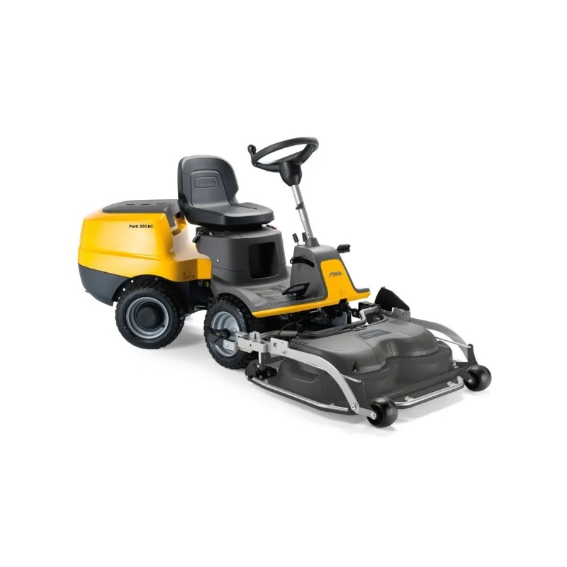 Cortacésped de gasolina STIGA Park 300 RC de 432 cc con plataforma delantera incluida