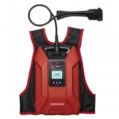 Kit batteria a zaino leggero e resistente 50.4V 18Ah BLUE BIRD con display | Newgardenstore.eu