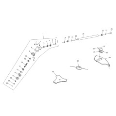 RING FOR SHAFT D.6 COMBI DGJ260 02020150010 ORIGINAL BLUE BIRD