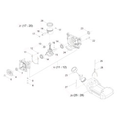 TANKGUMMI L.CATER N44/61E 547160 ORIGINAL BLUE BIRD | Newgardenstore.eu