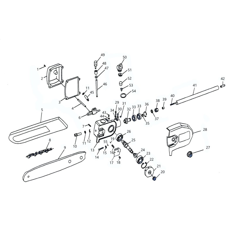 OIL FILTER MODEL COMBI PRUNER CG7746 ORIGINAL BLUE BIRD