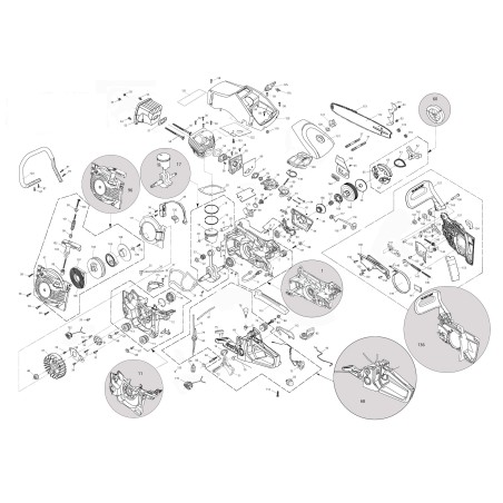 SELLO DE CILINDRO CS460 CS460-35 ORIGINAL BLUE BIRD | Newgardenstore.eu
