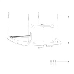 ORIGINAL I800E PEGS AB12.01.00.0232 BLUE BIRD