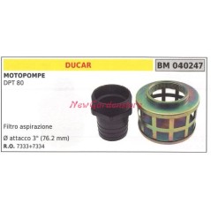 Filtro de aspiración motobomba DUCAR DPT 80 040247 | Newgardenstore.eu