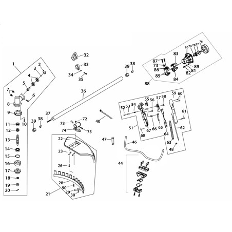 ACCELERATOR LEVER 70030070057 ORIGINAL BLUE BIRD | Newgardenstore.eu