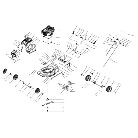 PLACA DE CONJUNTO DE CABLE DE FRENO B42 70050120000 ORIGINAL BLUE BIRD | Newgardenstore.eu