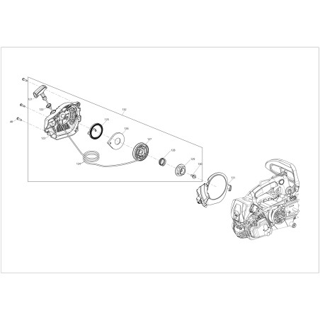 PLACA DE ARRANQUE ORIGINAL CSP270T-131 BLUE BIRD | Newgardenstore.eu