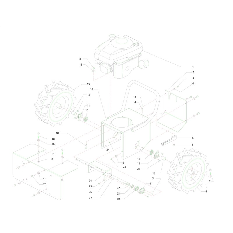TE SCHRAUBE M6X20 UNI 5739 ZB 030150 ORIGINAL  BLUE BIRD