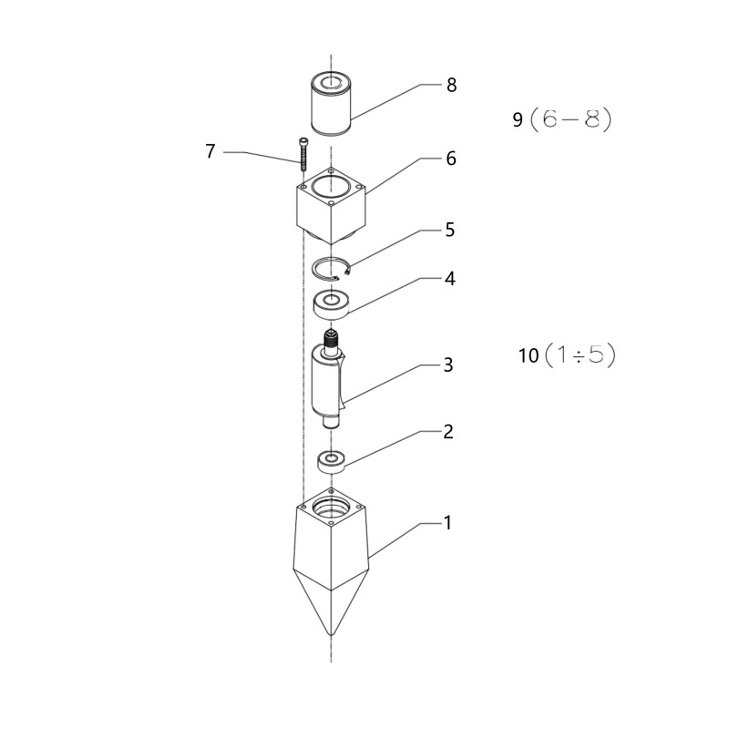 SCREW TCEI M6X45 UNI 5931 ZB 031760 ORIGINAL BLUE BIRD