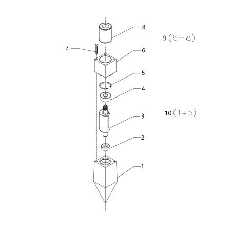 VIS TCEI M6X45 UNI 5931 ZB 031760 ORIGINALE BLUE BIRD | Newgardenstore.eu