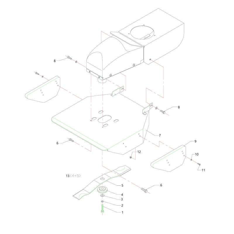 SCHRAUBE TCBEI M8X30 ISO 73801 10.9 ZB 033130 ORIGINAL  BLUE BIRD