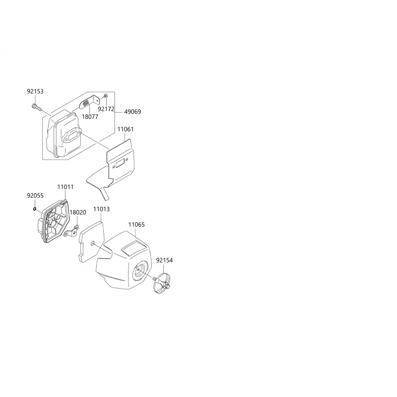 TORNILLO PARA PARACHISPA TJ53E 92172-2112 ORIGINAL BLUE BIRD