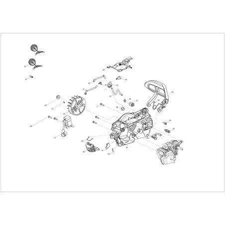 TUBO DE COMBUSTIBLE CSP270T-31 ORIGINAL BLUE BIRD | Newgardenstore.eu