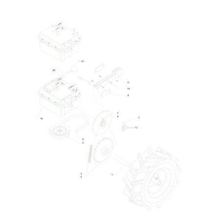 VITE TE M5X12 ZB UNI 5739 N01011 ORIGINALE BLUE BIRD | Newgardenstore.eu