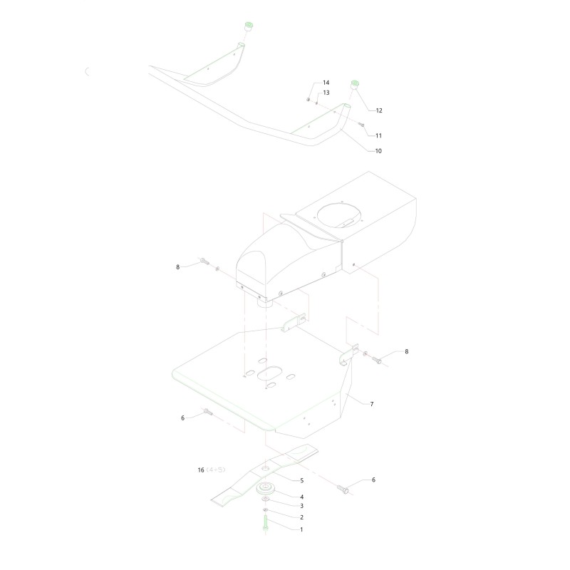 TE SCHRAUBE M10X30 ZB N01035 ORIGINAL  BLUE BIRD