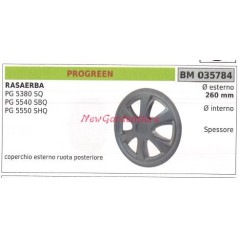 PROGREEN Lawnmower Cutter Wheel Outer Wheel PG 5380 SQ 035784