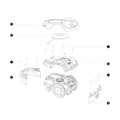 VIS AUTOTARAUDANTE K50H16 I800E AB12.02.00.0153 ORIGINALE  BLUE BIRD
