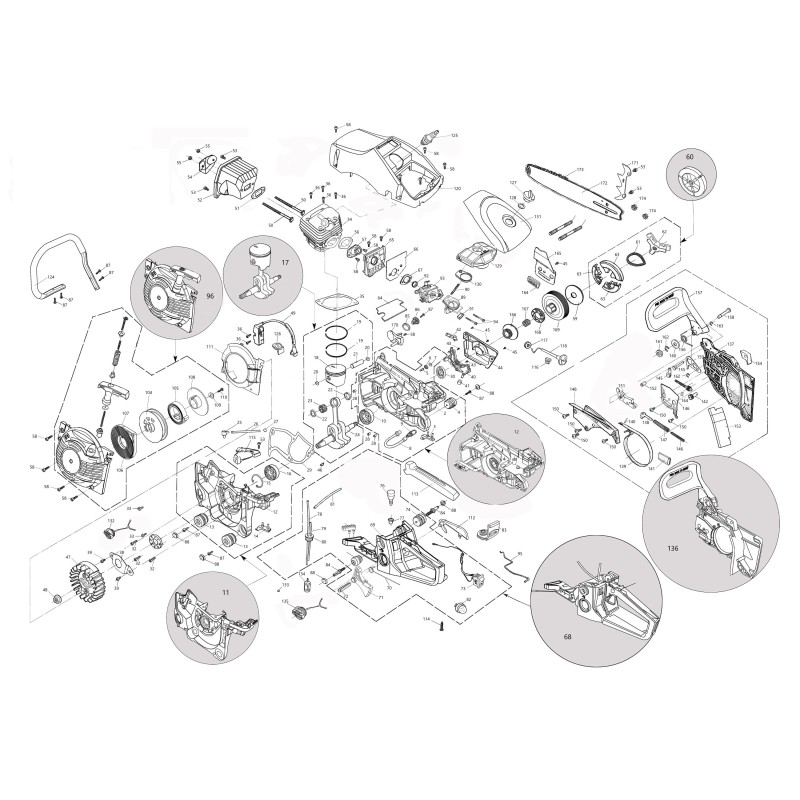ORIGINAL CS590 CS590-25 NOZZLE BLUE BIRD