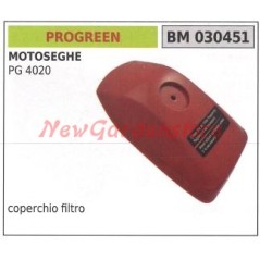 PROGREEN Couvercle de filtre à air pour tronçonneuse PG 4020 PG4020 030451 | Newgardenstore.eu