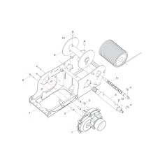 SCREW TCBEI M6X40 UNI 7380 ZB 033140 ORIGINAL BLUE BIRD