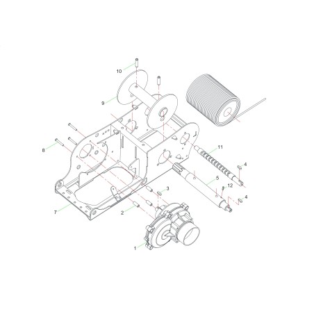 VITE TCBEI M6X40 UNI 7380 ZB 033140 ORIGINALE BLUE BIRD | Newgardenstore.eu