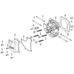 GUARNIZIONE VALVOLE 120250037-0001 ORIGINALE BLUE BIRD