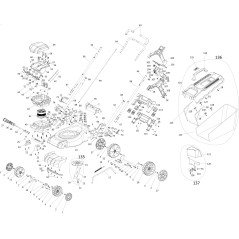DESLIZADOR DE BATERIA DERECHO LM 2246T 3010700127000 ORIGINAL BLUE BIRD | Newgardenstore.eu