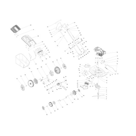 Ablenkfeder H46T 60390070000 ORIGINAL BLUE BIRD | Newgardenstore.eu