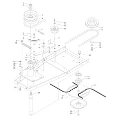 START LEVER PIN SCREW F03130 ORIGINAL BLUE BIRD | Newgardenstore.eu