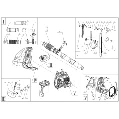 BOUTON DE LEVIER ACCESSOIRE 118804482/0 F76.0112.0005 ORIGINAL BLUE BIRD | Newgardenstore.eu