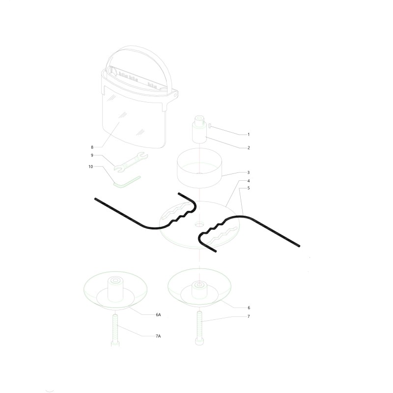 VITE TCEI 10X100 12.9 UNI 5931 N02026 ORIGINALE BLUE BIRD