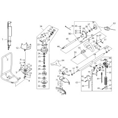 DISC LOCK FLANGE COMBI DECKER 02020100008 ORIGINAL BLUE BIRD | Newgardenstore.eu
