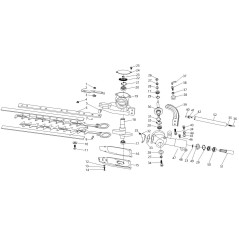 ACCESORIO PARA CORTASETOS ENGRANAJE D.26 02020090016 ORIGINAL BLUE BIRD | Newgardenstore.eu