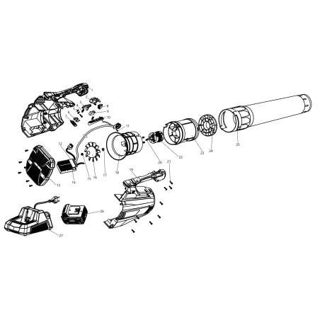 VENTILADOR R3S 10107100600000 R3SBL-16 ORIGINAL BLUE BIRD | Newgardenstore.eu