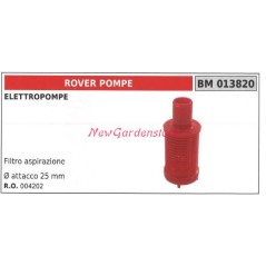 Filtro de aspiración electrobomba ROVER 013820 | Newgardenstore.eu